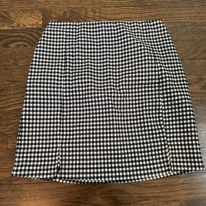 Junior’s/Women’s Plaid Formal Mini Skirt